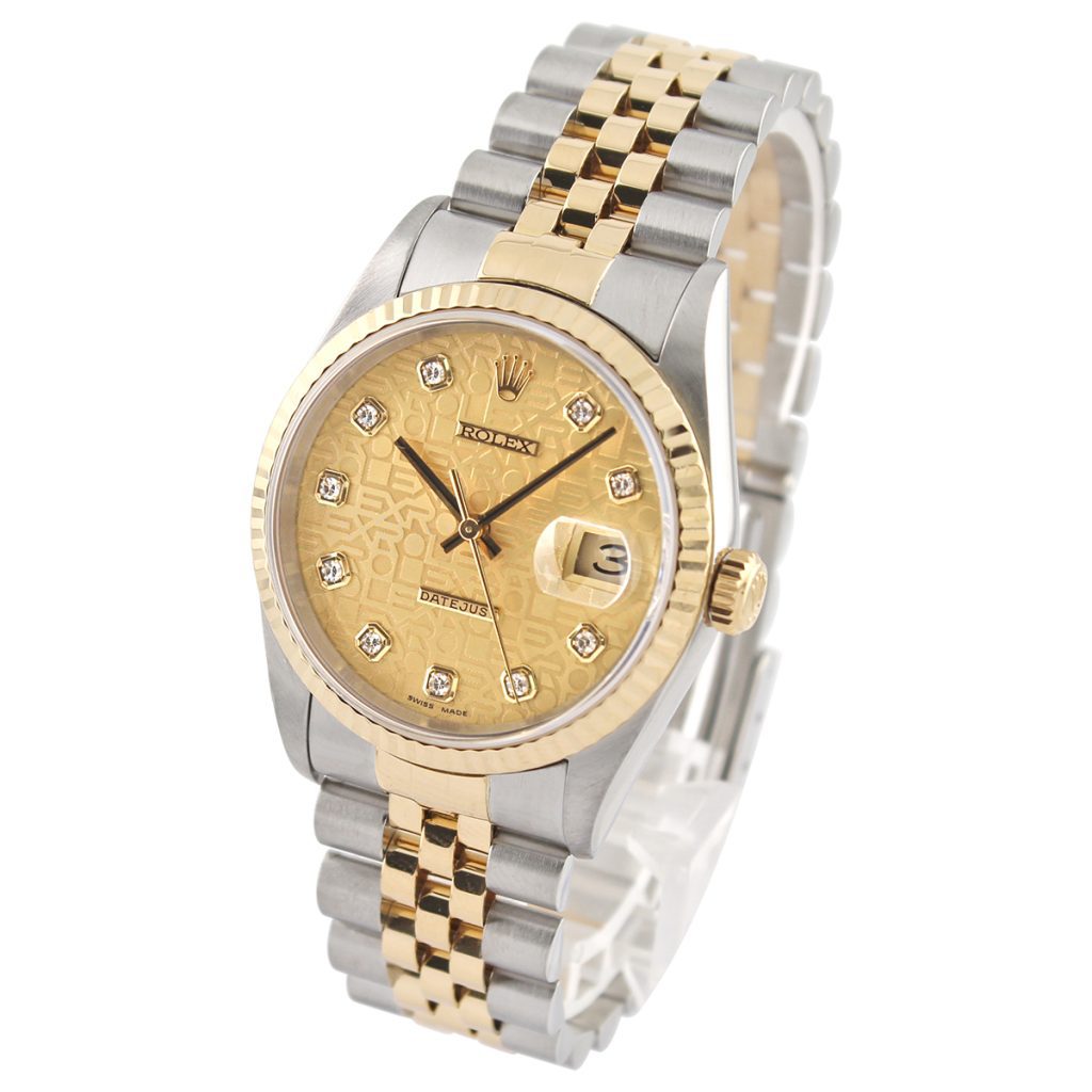 Datejust 36 16233 (Champagne Jubilee Diamond Dial) — 2