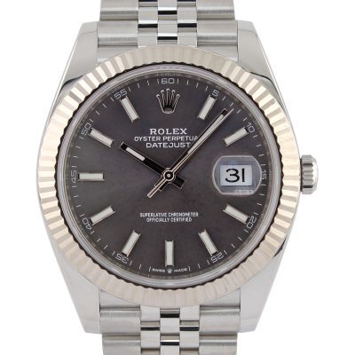 Rolex Datejust 41 126334 Rhodium Dial Jubilee Bracelet