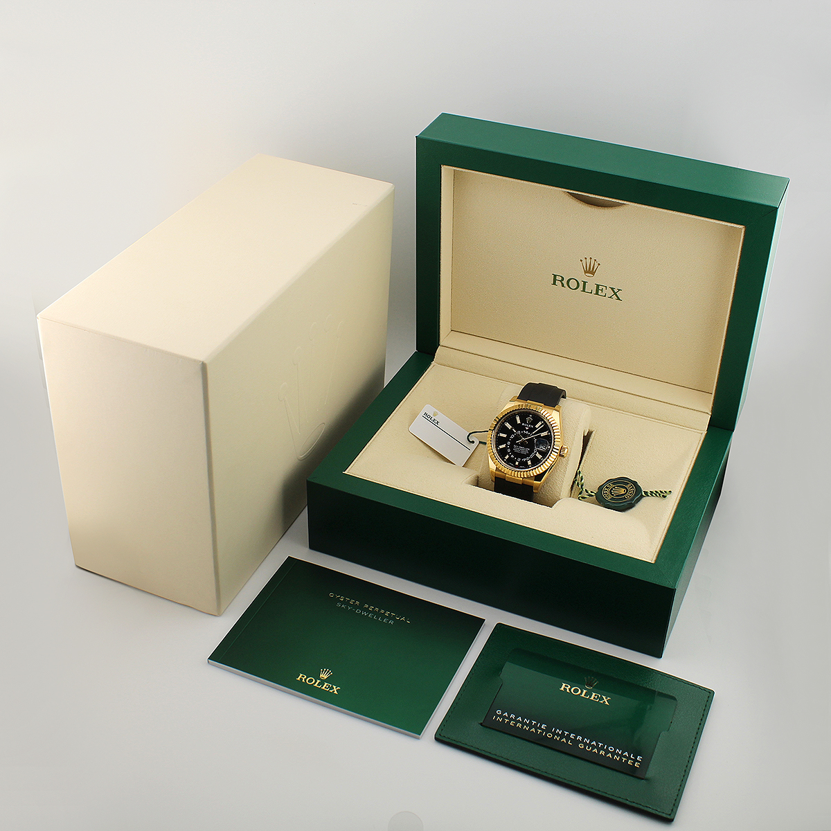 Sky-Dweller 326238 (Black Baton Dial) — 4
