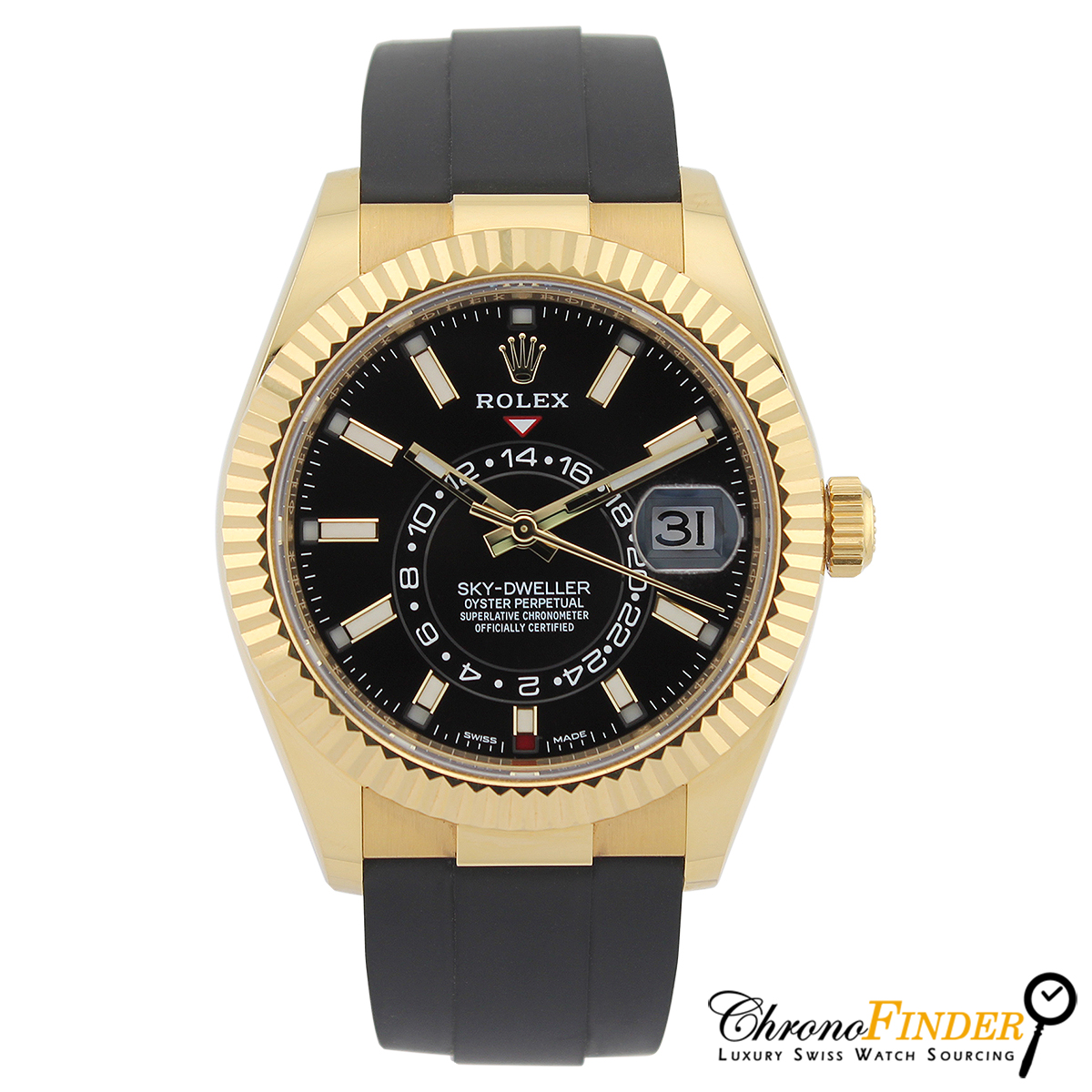 Sky-Dweller 326238 (Black Baton Dial) — 14