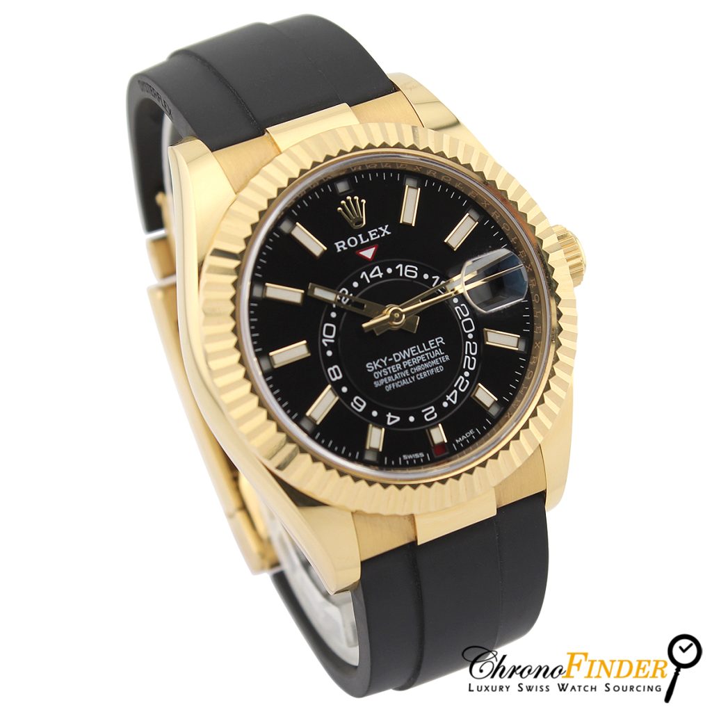 Sky-Dweller 326238 (Black Baton Dial) — 13