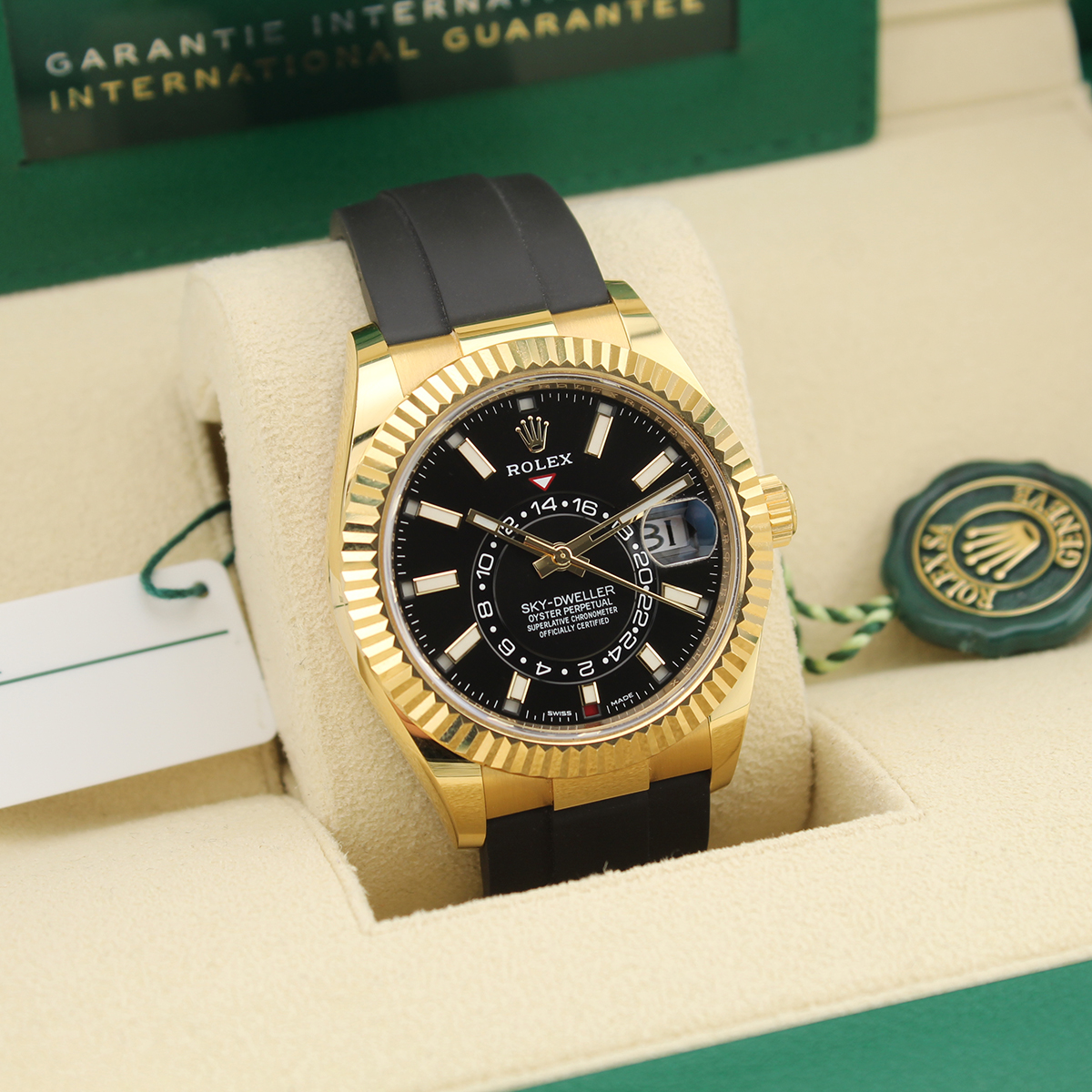 Sky-Dweller 326238 (Black Baton Dial) — 6