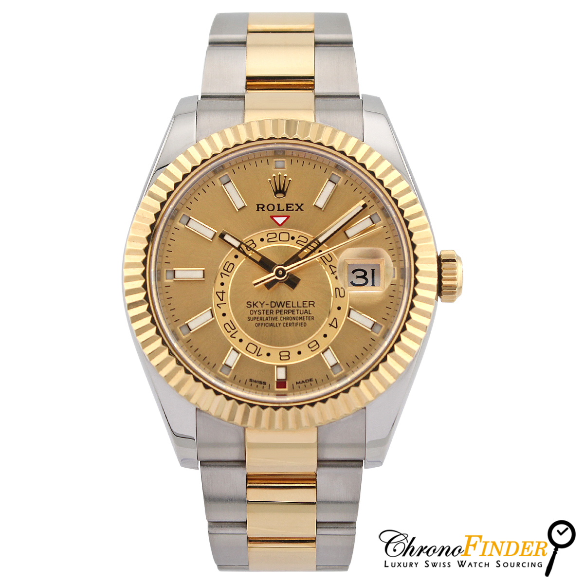 Sky-Dweller 326933 (Champagne Dial) — 12