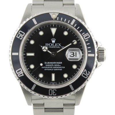 Rolex Submariner Date 16610 Swiss Only Dial