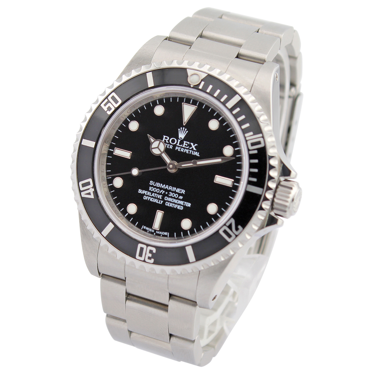 Submariner Non Date 14060M (Engraved Rehaut) — 2