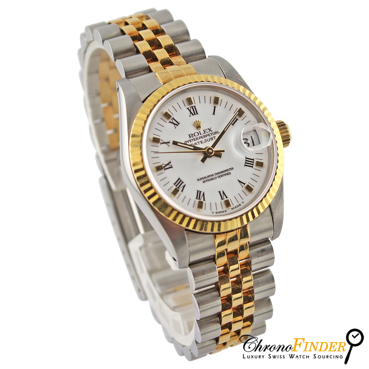Datejust 31 Midi 68273 (White Roman Numeral Dial) — 4