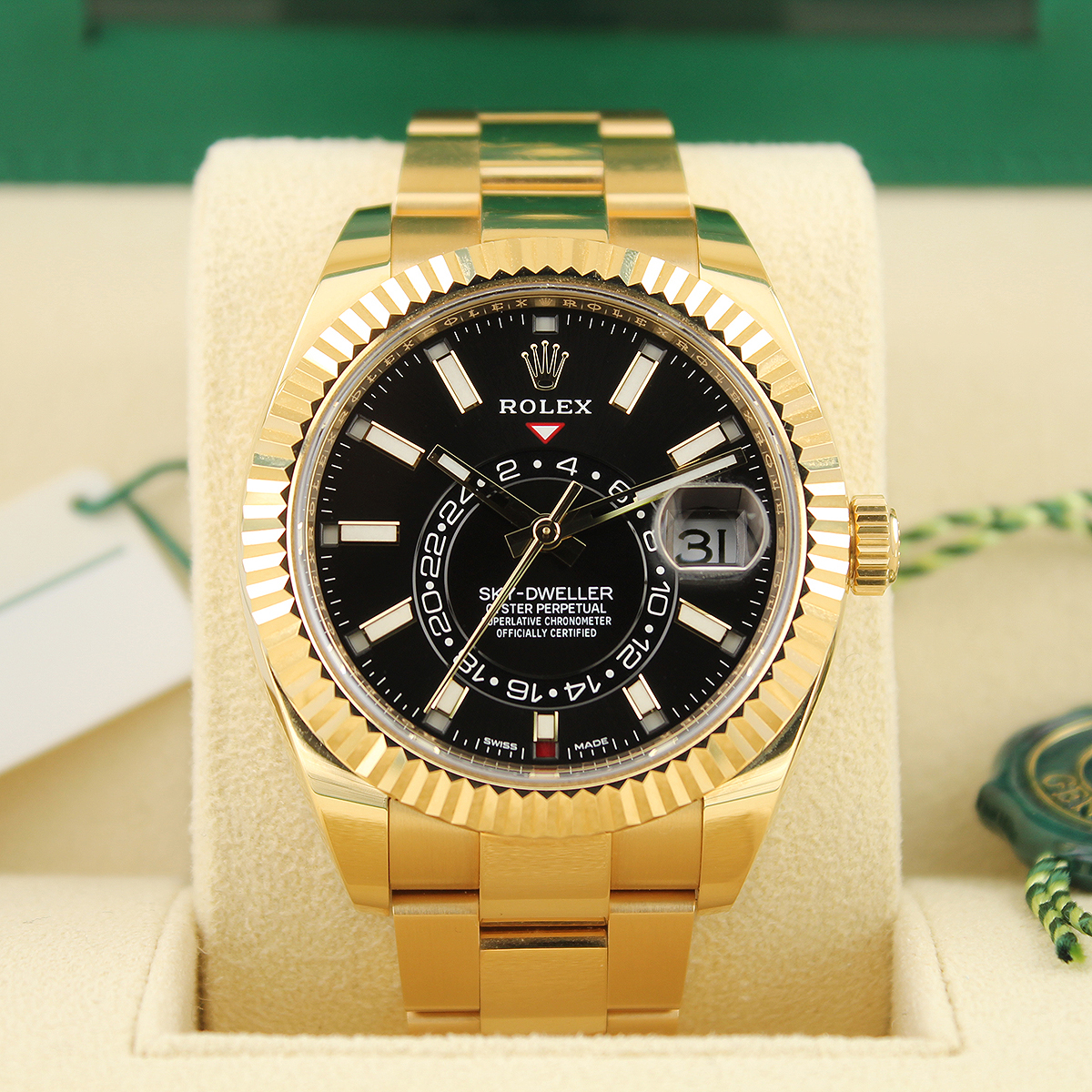 Sky-Dweller 326938 (Black Dial) — 5