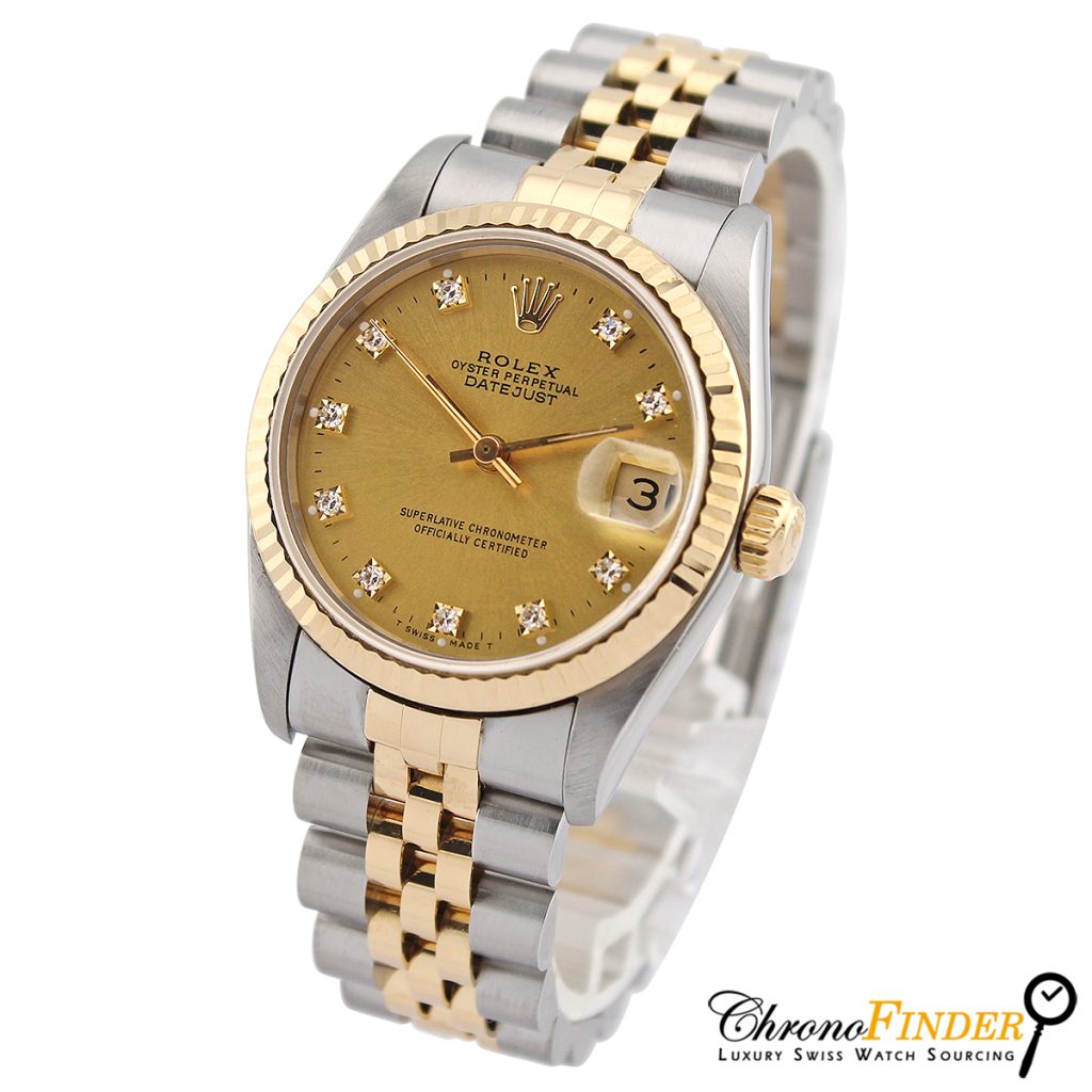 Datejust 31 Midi 68273 (Champagne Diamond Dial) — 2