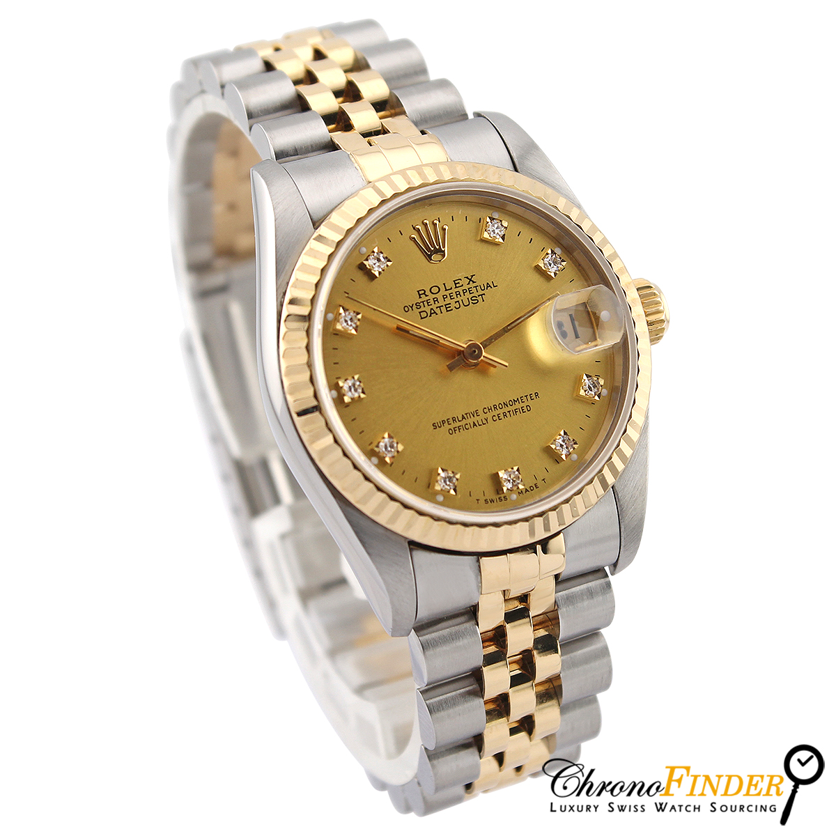 Datejust 31 Midi 68273 (Champagne Diamond Dial) — 4