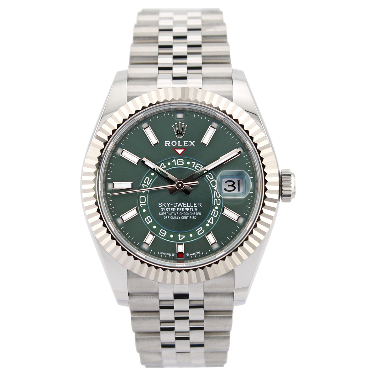 Sky-Dweller 336934 (Mint Green Dial) Jubilee — 5