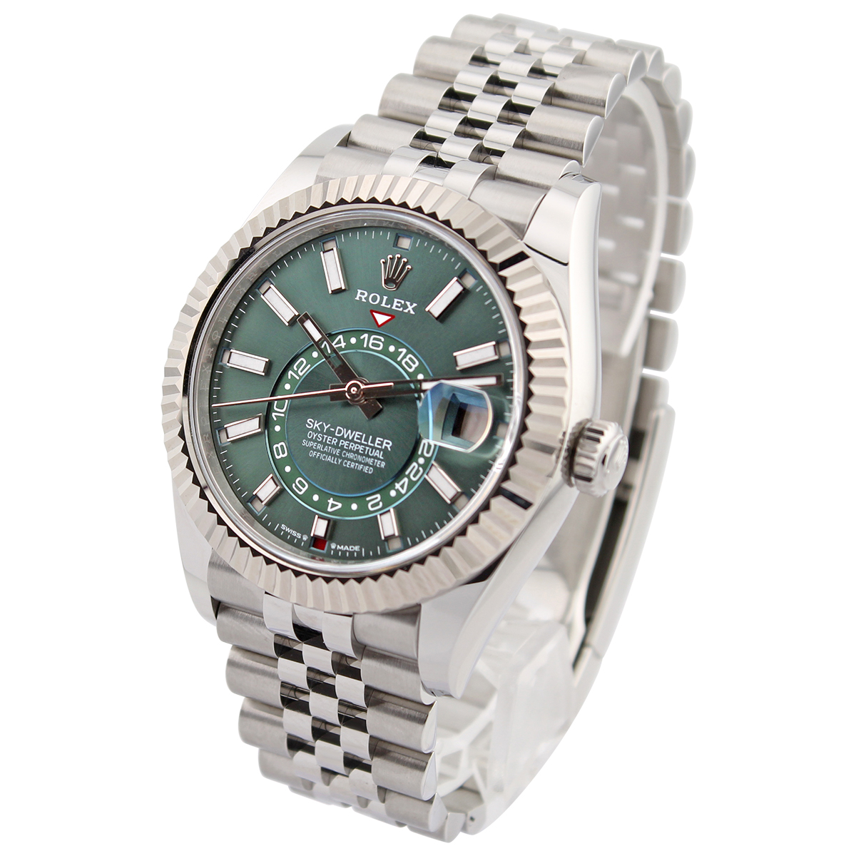 Sky-Dweller 336934 (Mint Green Dial) Jubilee — 2